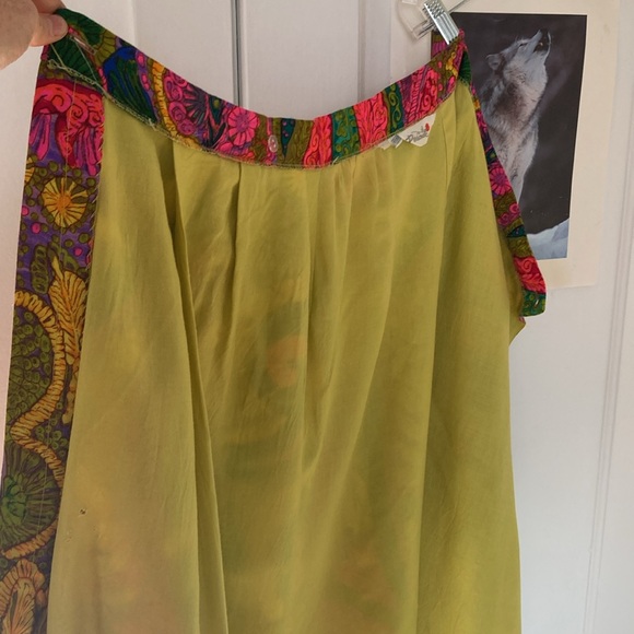 Vintage paisley maxi wrap skirt - Picture 8 of 12